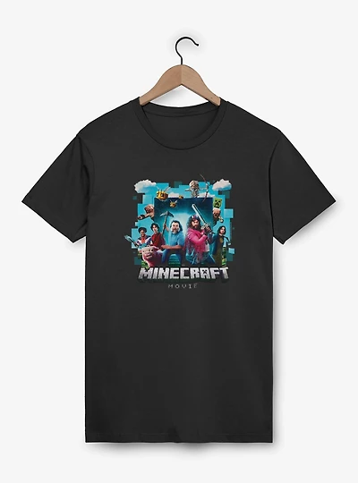 A Minecraft Movie Adventure Gang T-Shirt