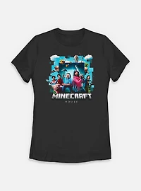 A Minecraft Movie Adventure Gang Womens T-Shirt