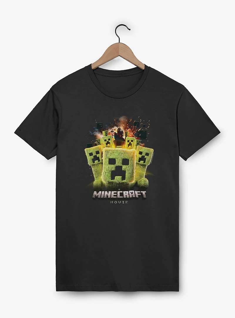 A Minecraft Movie Group Of Creeps T-Shirt