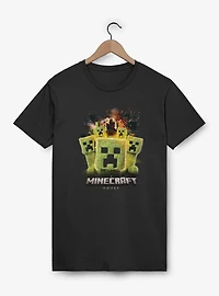 A Minecraft Movie Group Of Creeps T-Shirt
