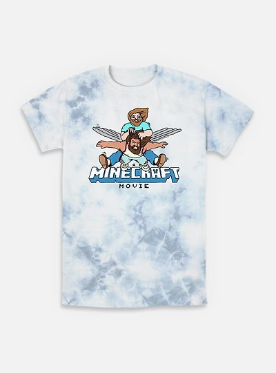 A Minecraft Movie Winged Jason Tie-Dye T-Shirt
