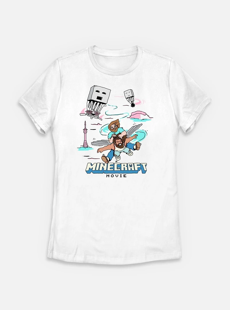 A Minecraft Movie We Gotta Go Faster Womens T-Shirt