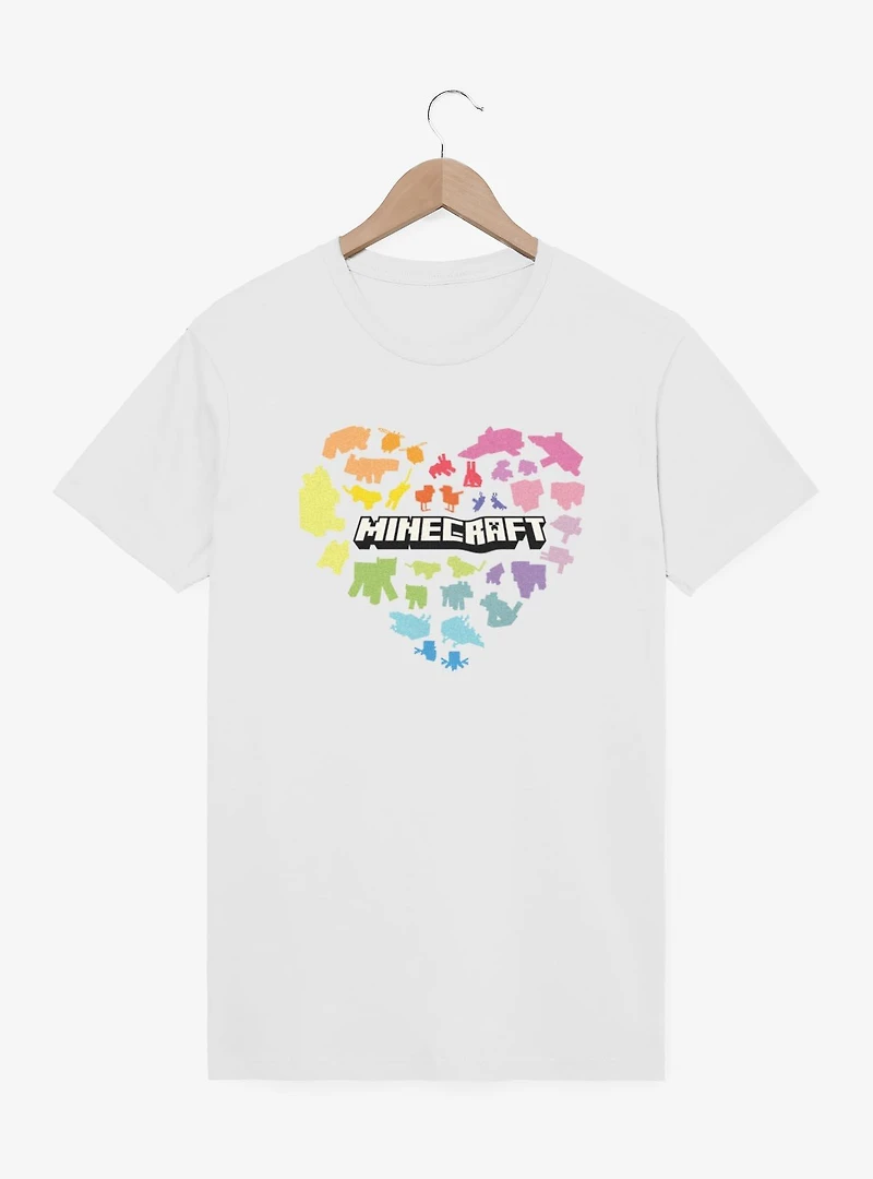 Minecraft Heart T-Shirt