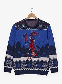 Marvel Spider-Man Light-Up Holiday Sweater - BoxLunch Exclusive