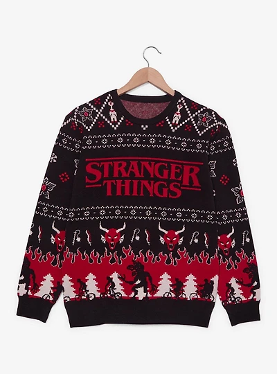 Stranger Things Holiday Sweater — BoxLunch Exclusive