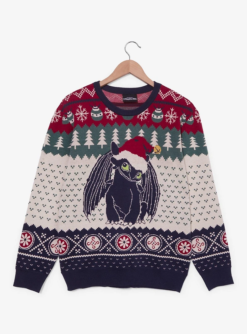 DreamWorks How to Train Your Dragon Holiday Sweater — BoxLunch Exclusive