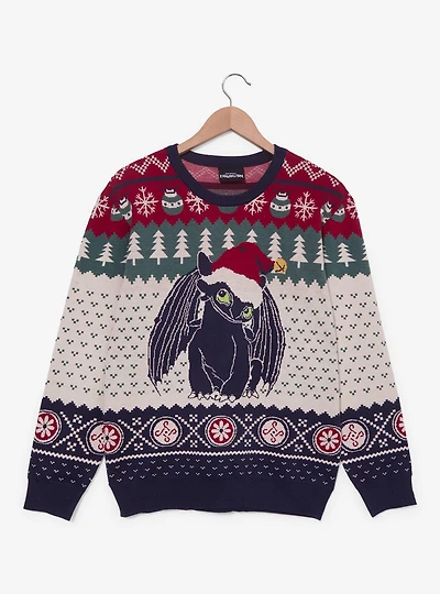 DreamWorks How to Train Your Dragon Holiday Sweater — BoxLunch Exclusive