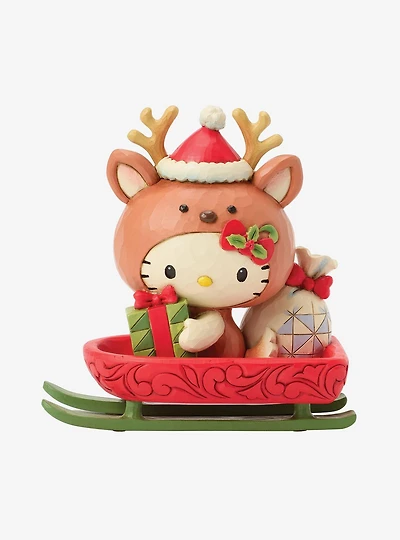 Sanrio Hello Kitty Reindeer Jim Shore Figurine