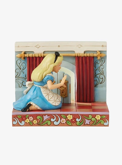 Enesco Disney Alice in Wonderland Disney Traditions Alice in Wonderland Door Light-Up Figure
