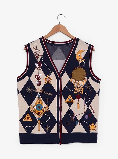 Studio Ghibli® Howl's Moving Castle Women's Sweater Vest — BoxLunch Exclusive