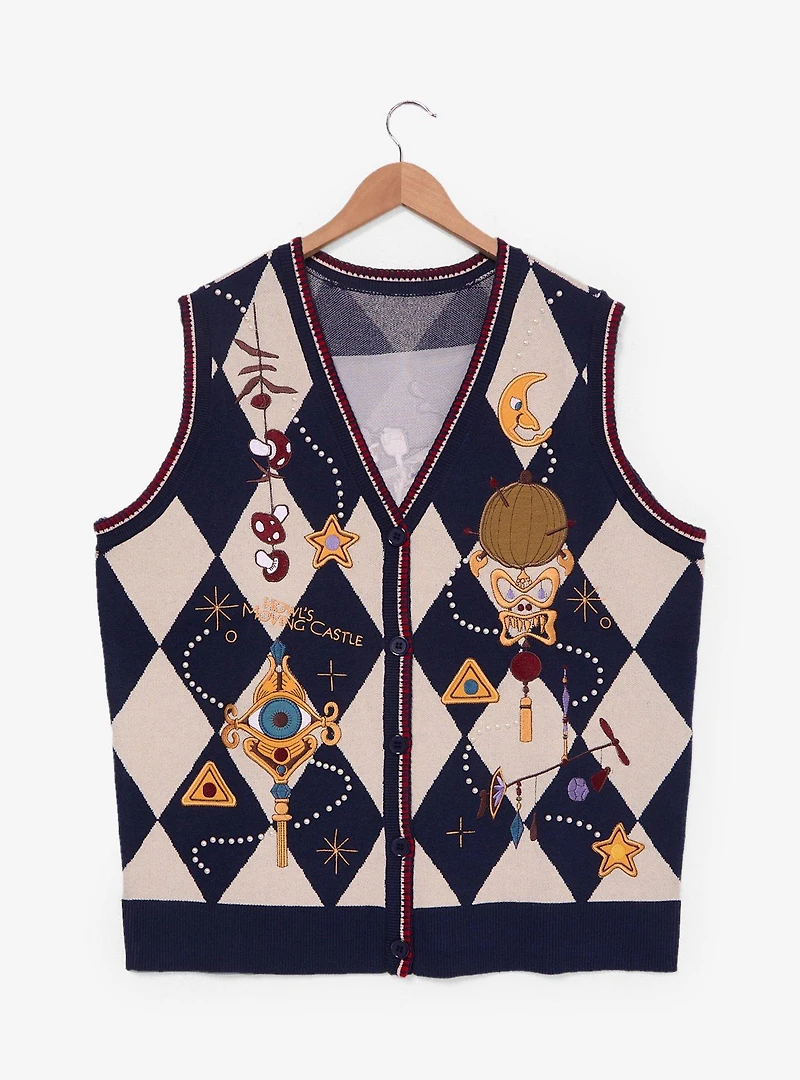 Studio Ghibli® Howl's Moving Castle Women's Plus Sweater Vest — BoxLunch Exclusive
