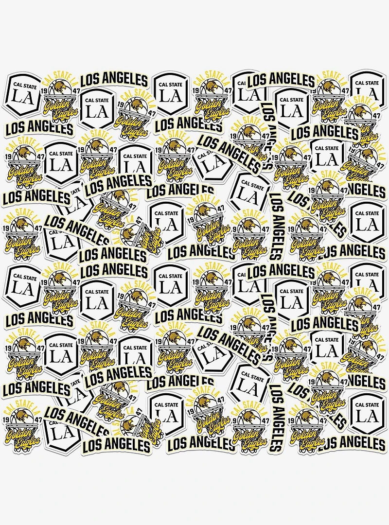 California State University Los Angeles CSULA 100Ct Sticker Pack