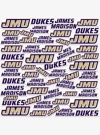 James Madison University JMU Dukes 100Ct Sticker Pack