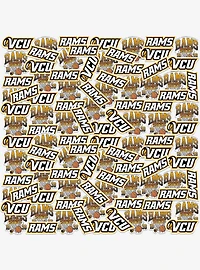 VCU Rams Basketball 100Ct Sticker Pack