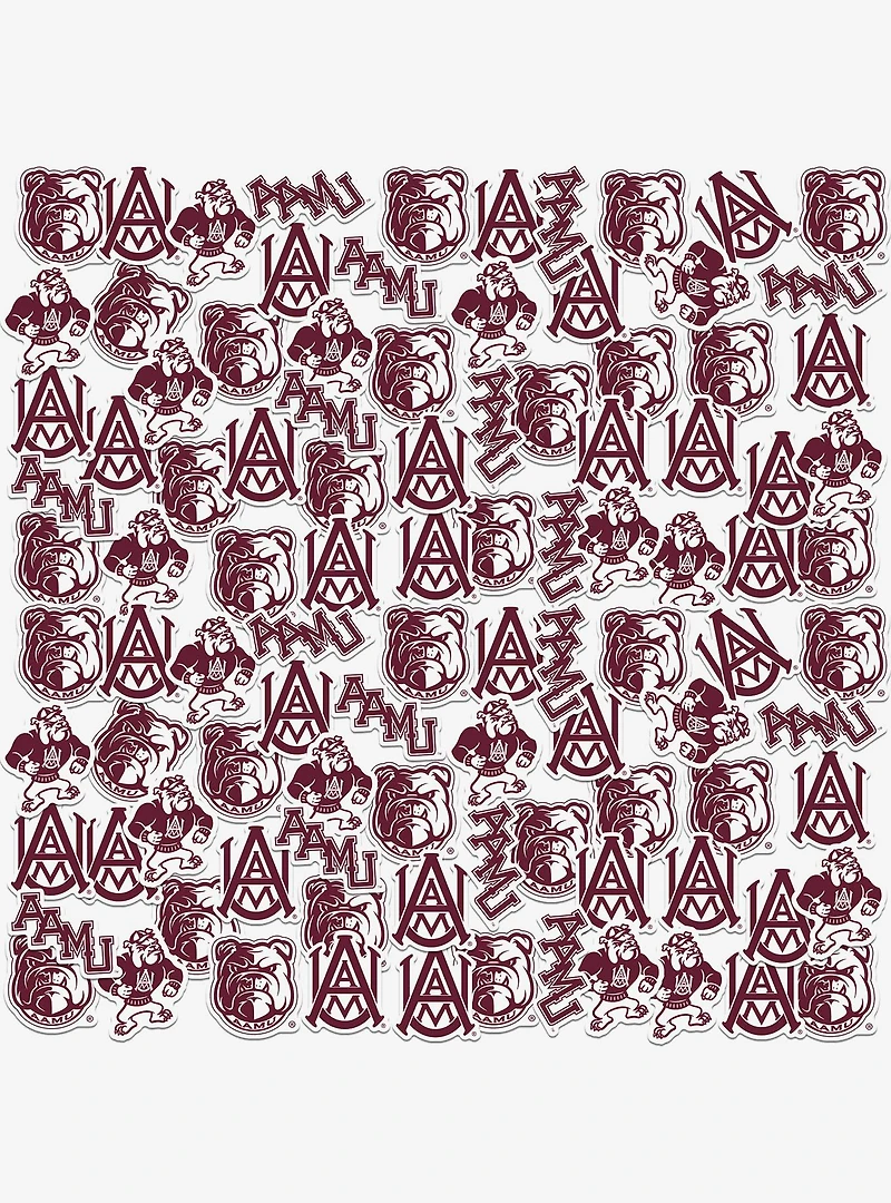 Alabama A&M University 100Ct Sticker Pack