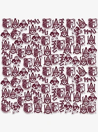 Alabama A&M University 100Ct Sticker Pack