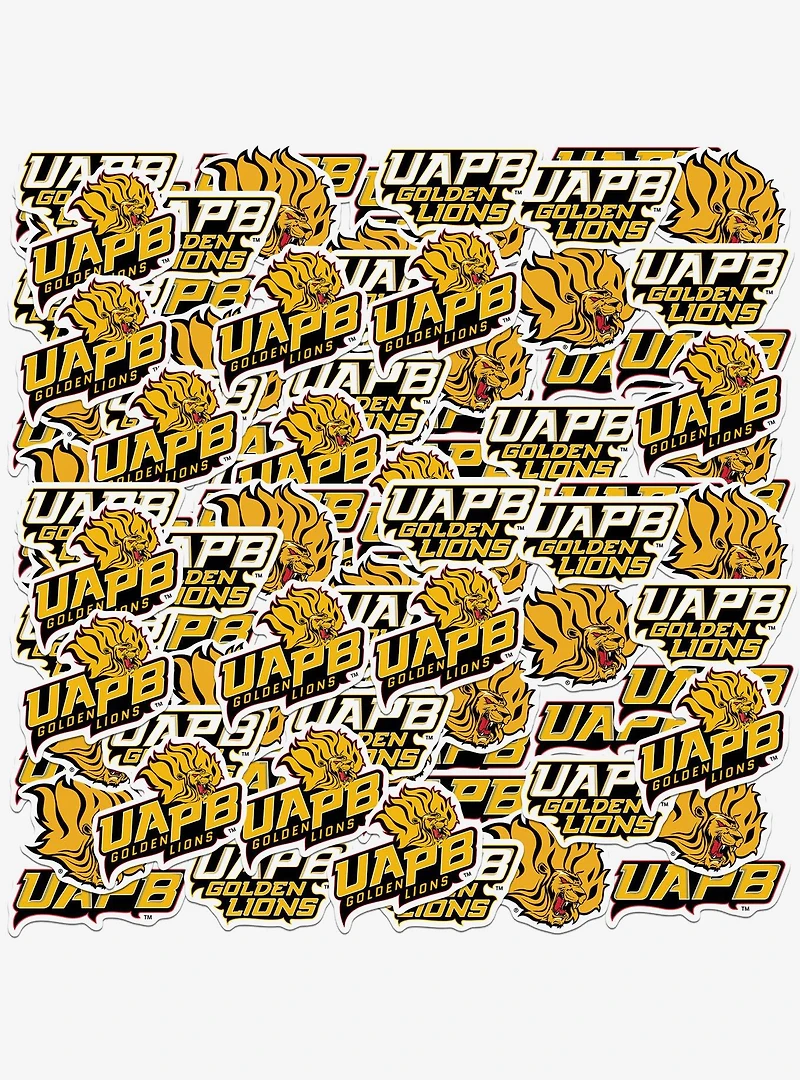 University Of Arkansas At Pine Bluff 100Ct Sticker Pack
