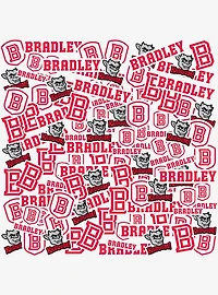 Bradley University 100Ct Sticker Pack