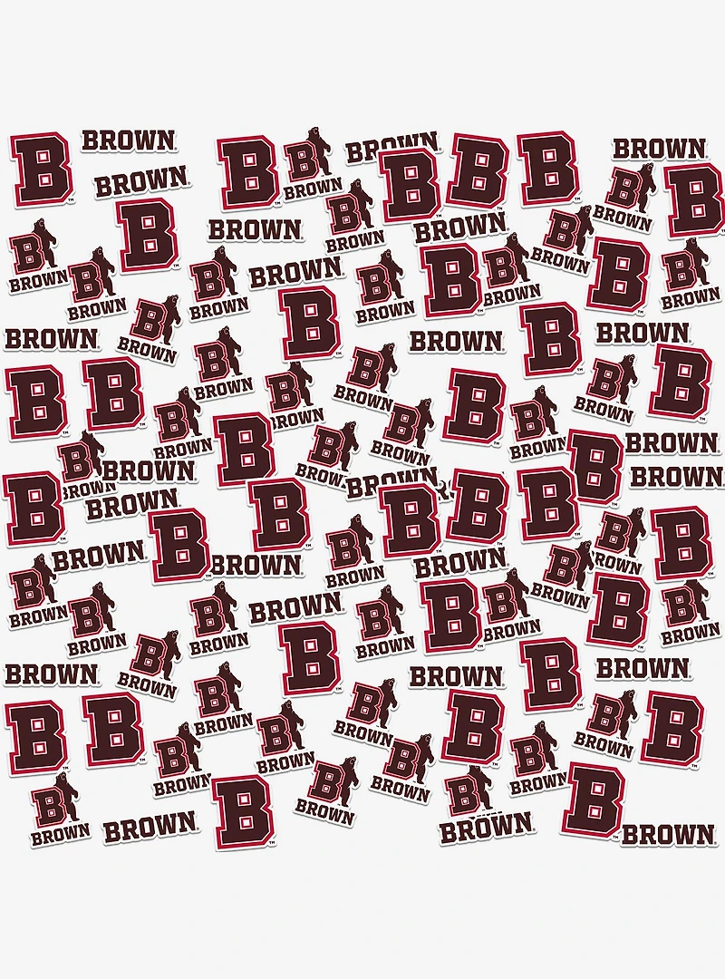 Brown University 100Ct Sticker Pack