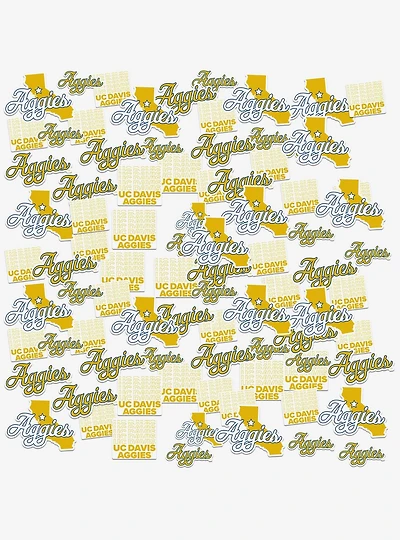 University Of California Davis Aggies 100Ct Sticker Pack