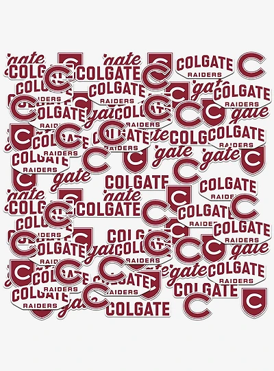 Colgate University Raiders 100Ct Sticker Pack