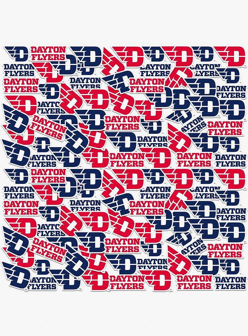 University Of Dayton Flyers 100Ct Sticker Pack