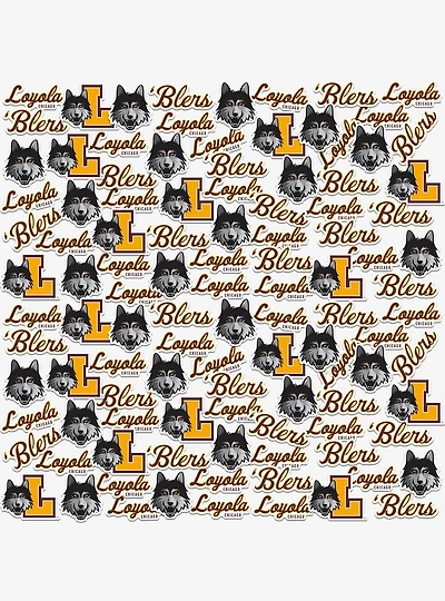 Loyola University Chicago 100Ct Sticker Pack