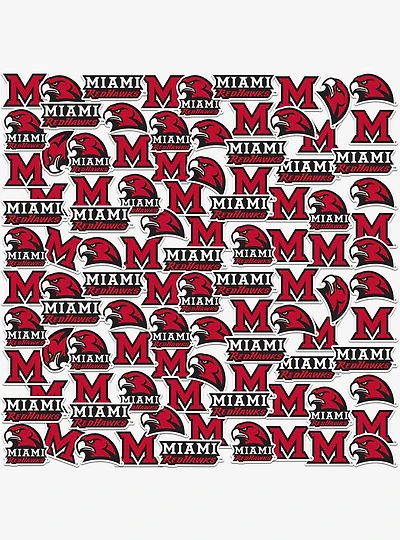 Miami University Oh 100Ct Sticker Pack