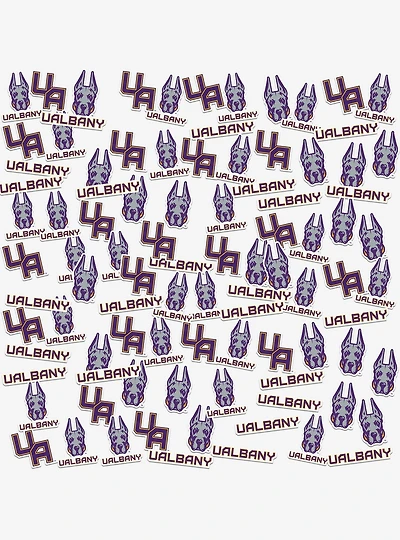 University Of Albany 100Ct Sticker Pack