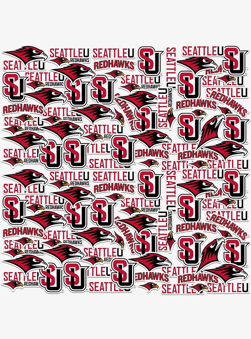 Seattle University Redhawks 100Ct Sticker Pack
