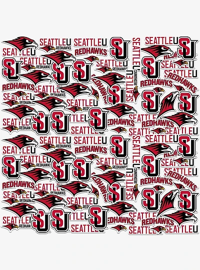 Seattle University Redhawks 100Ct Sticker Pack