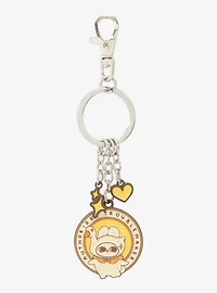 mooniecoco Authorized Troublemaker Multi-Charm Keychain