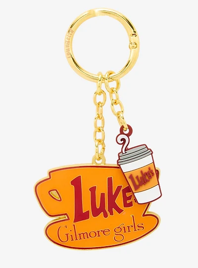 Loungefly Gilmore Girls Luke's Diner Multi-Charm Scented Keychain