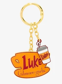 Loungefly Gilmore Girls Luke's Diner Multi-Charm Scented Keychain