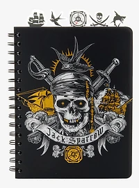 Pirates of the Caribbean Jack Sparrow Jolly Roger Journal — BoxLunch Exclusive