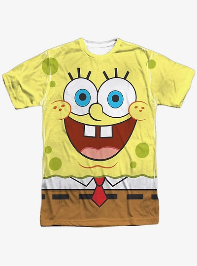 SpongeBob SquarePants Goofy Face Sublimated T-Shirt