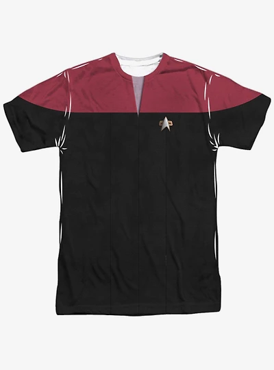 Star Trek Voyager Command Costume Sublimated T-Shirt