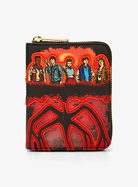 Loungefly Stranger Things Group Portrait Small Zip Wallet - BoxLunch Exclusive