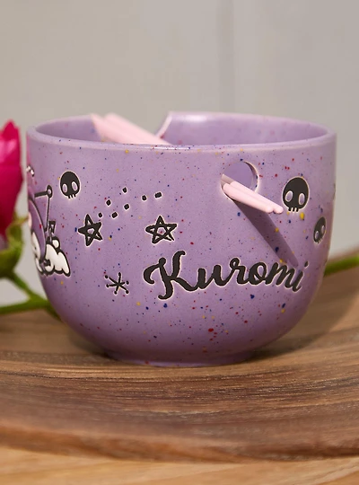 Sanrio Kuromi Wax Resist Ramen Set — BoxLunch Exclusive