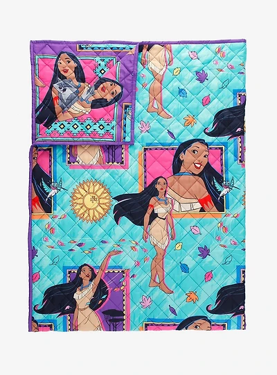 Disney Pocahontas Retro Quilted Blanket — BoxLunch Exclusive