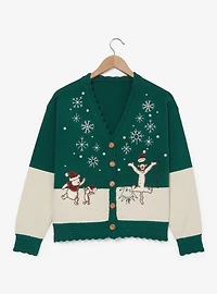 Disney Winnie the Pooh Winter Holiday Women's Cardigan — BoxLunch Exclusive