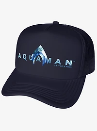 Aquaman Movie Logo Foam Trucker Hat