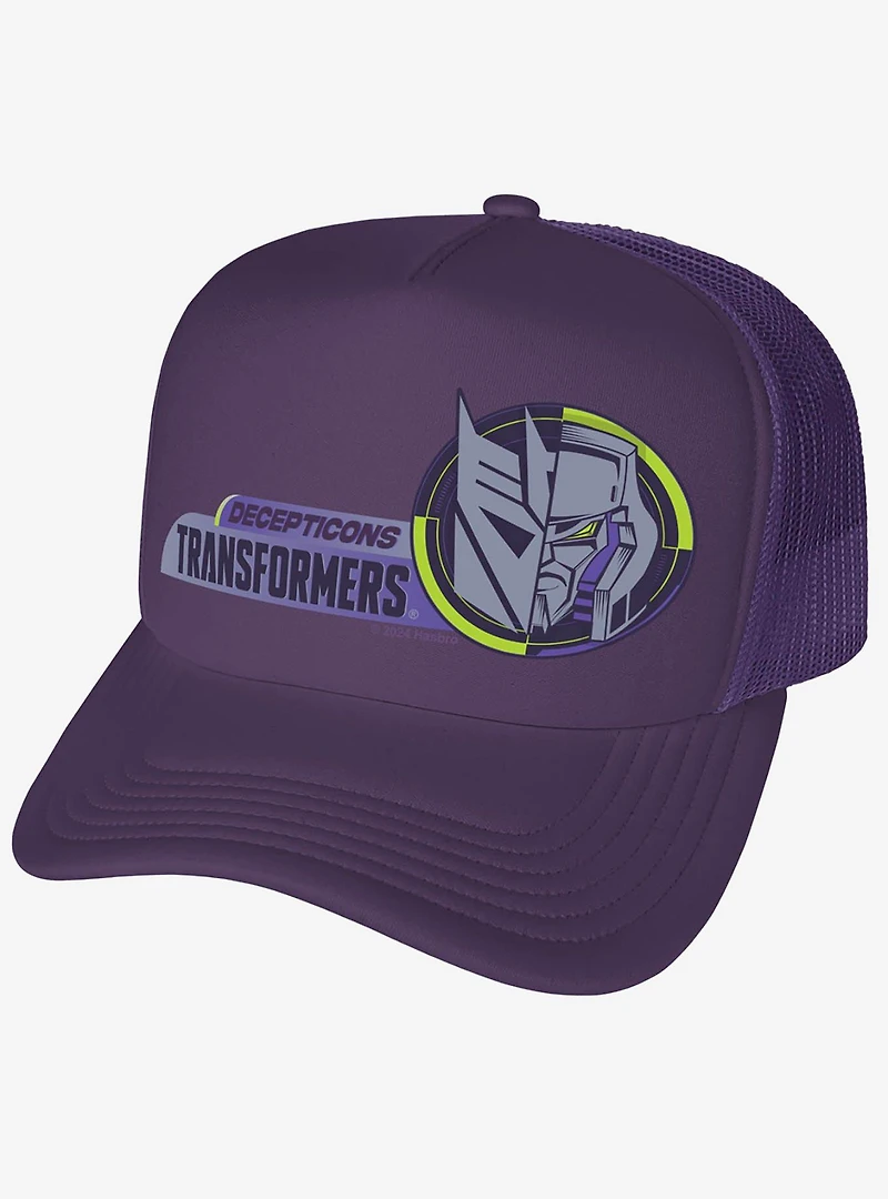 Transformers Split Face Megatron Foam Trucker Hat