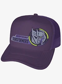 Transformers Split Face Megatron Foam Trucker Hat