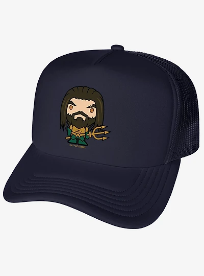 Aquaman Movie Cute Chibi Character Foam Trucker Hat