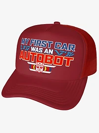 Transformers First Car Autobot Foam Trucker Hat