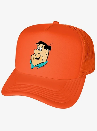 The Flintstones Fred Headshot Foam Trucker Hat