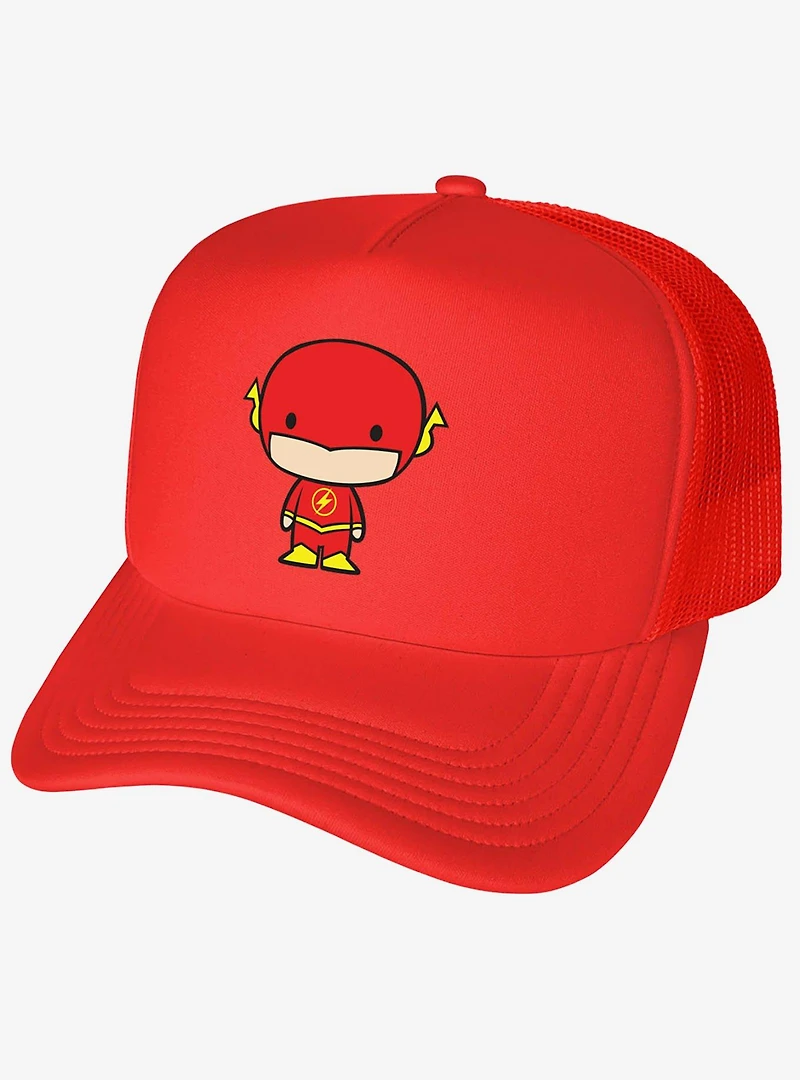 The Flash Cute Chibi Character Foam Trucker Hat