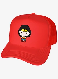 Wonder Woman Cute Chibi Character Foam Trucker Hat