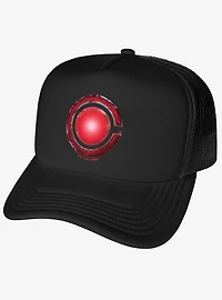 Justice League Cyborg Logo Foam Trucker Hat
